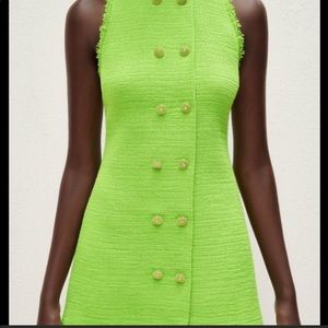 zara tweed dress